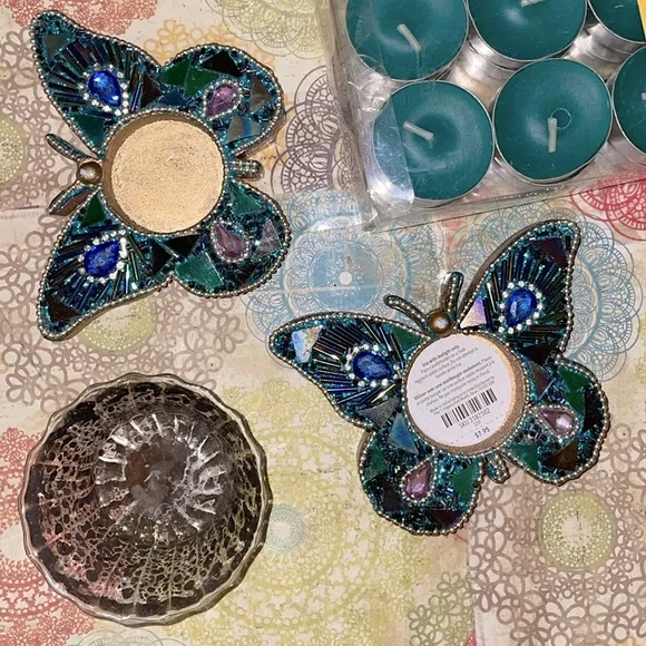 Pier 1 Imports Boho Tea Light Bundle - Picture 1 of 8